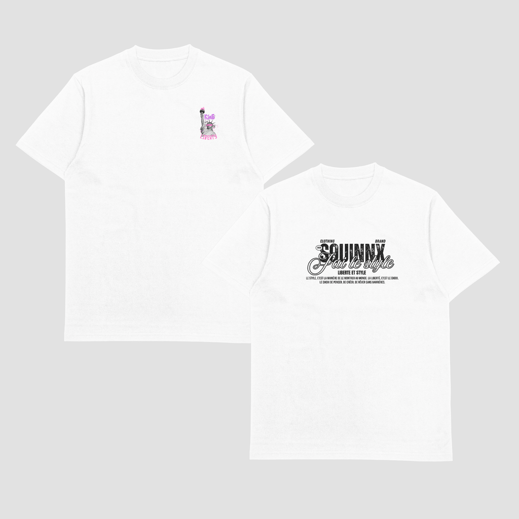 2 PACK T-shirt king liberty + liberté
