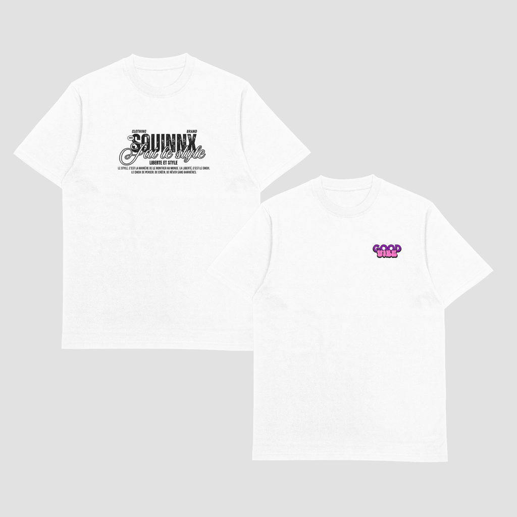 2 pack T-Shirt good vibe + angel