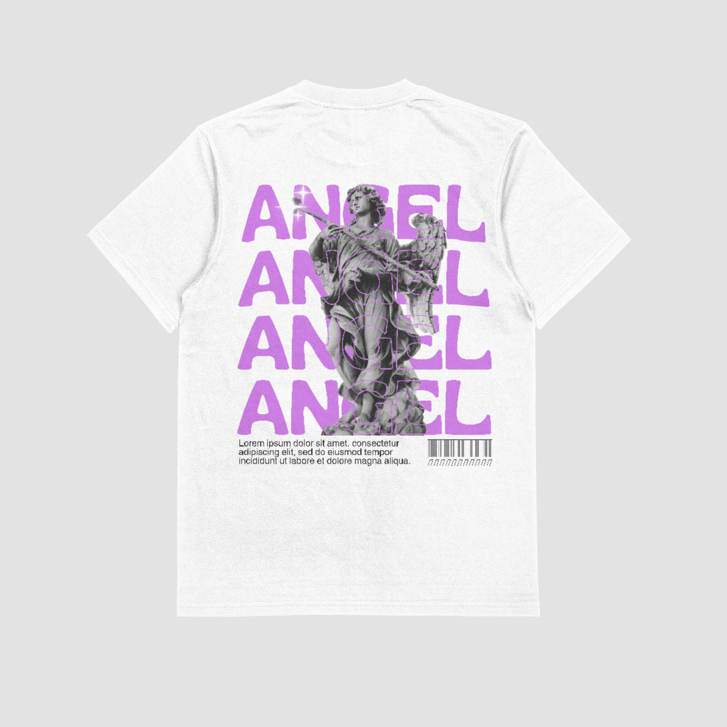2 pack T-Shirt good vibe + angel