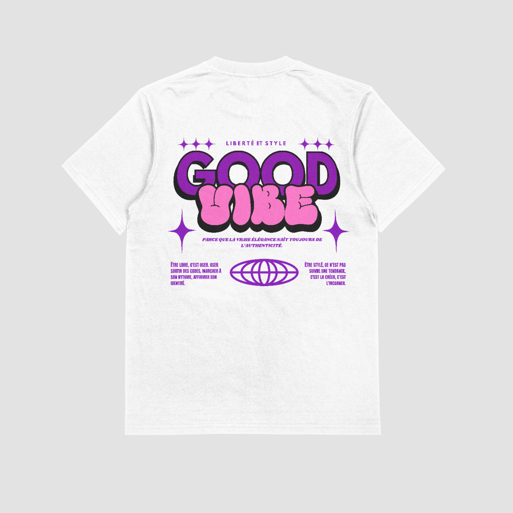 2 pack T-Shirt good vibe + angel