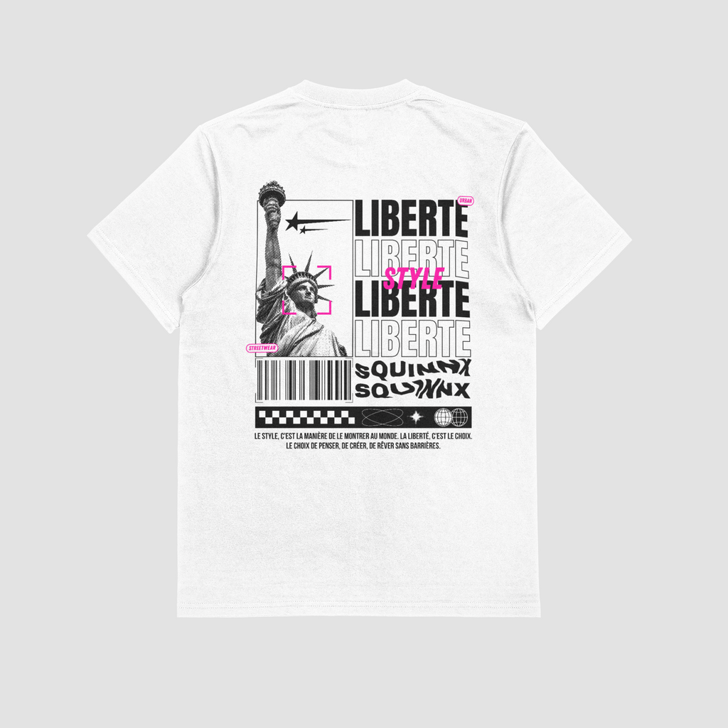 2 PACK T-shirt king liberty + liberté