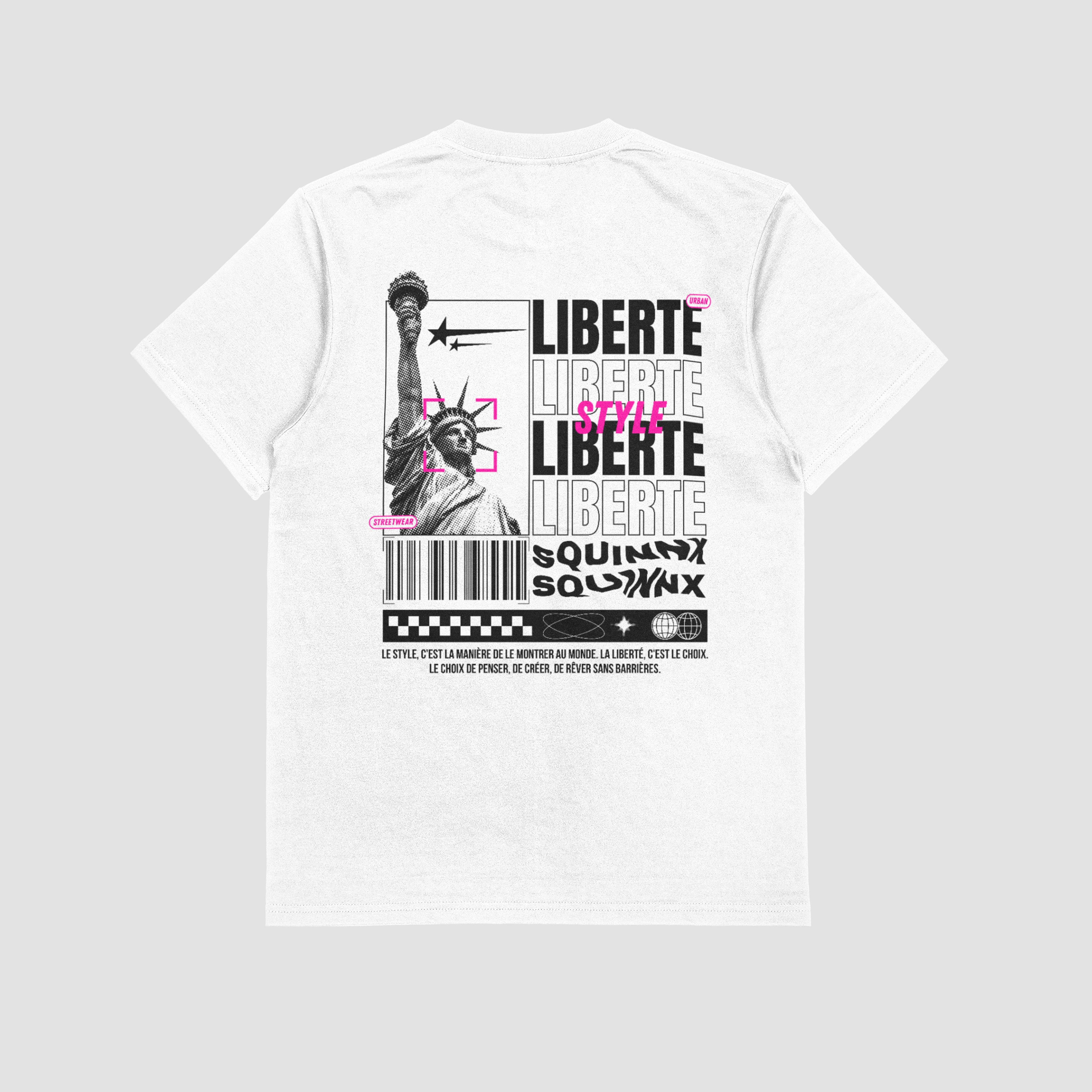 2 PACK T-shirt king liberty + liberté